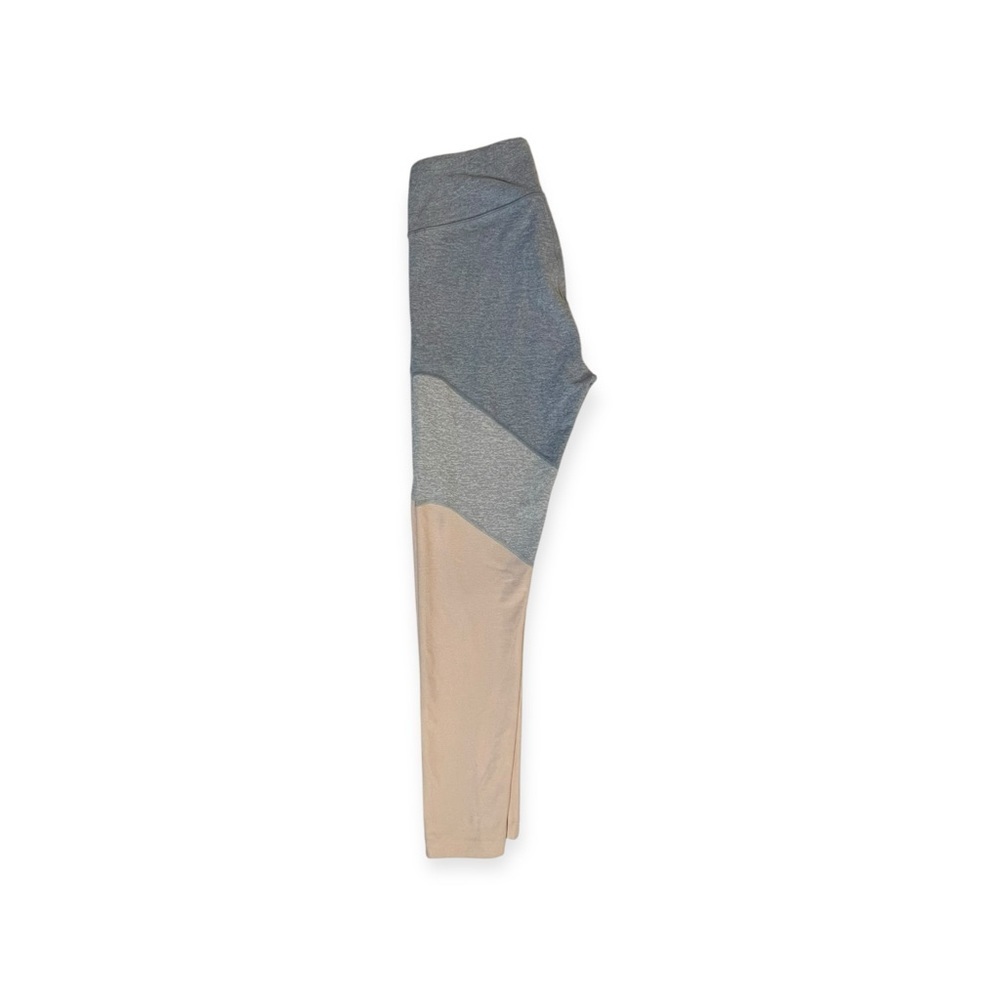 Outdoor Voices Two-Tone High-Rise Leggings in Gray and Pink - Picture 6 of 6